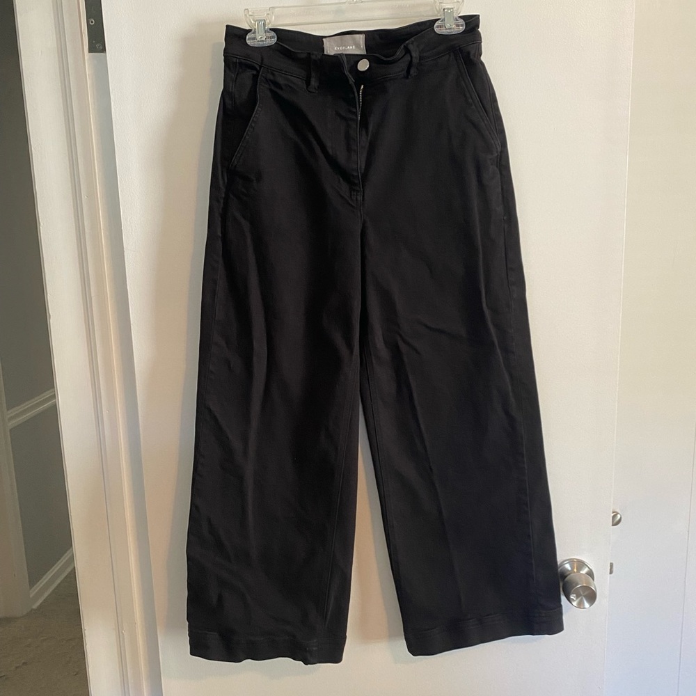 Everlane wide leg crop - size 8